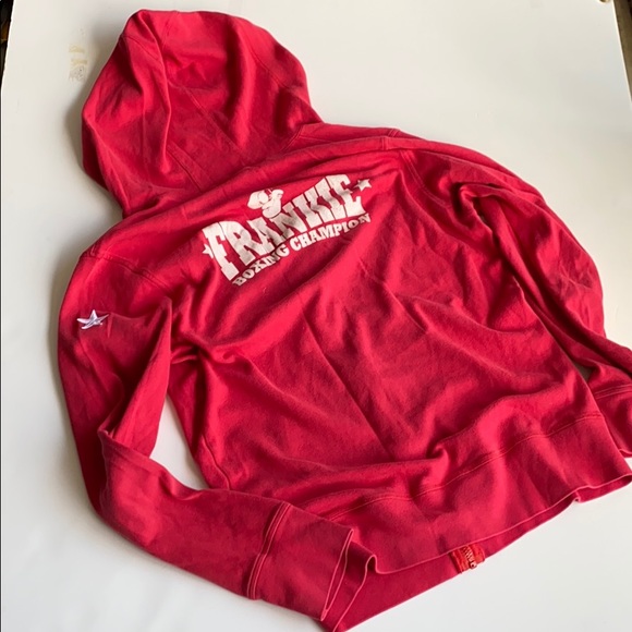 Comfy zipper hoodie by Frankie Morello